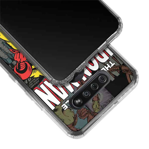 Marvel Classic Comics Iron Man Action Vintage LG K51/Q51 Clear Case