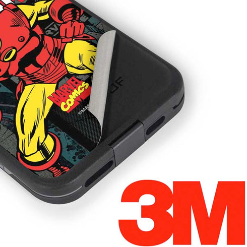 Marvel Classic Comics Iron Man Action Vintage LifeProof Fre iPhone Skin