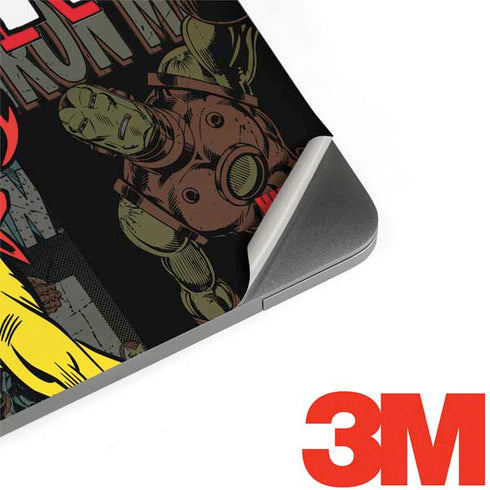 Marvel Classic Comics Iron Man Action Vintage Apple MacBook Pro 15-inch Skin