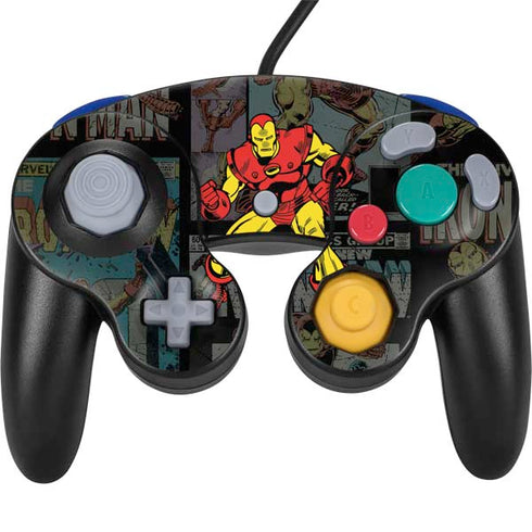 Marvel Classic Comics Iron Man Action Vintage Nintendo Skins