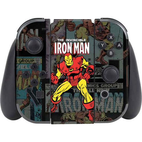 Marvel Classic Comics Iron Man Action Vintage Nintendo Skins