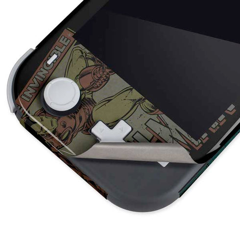 Marvel Classic Comics Iron Man Action Vintage Nintendo Switch Lite Skin