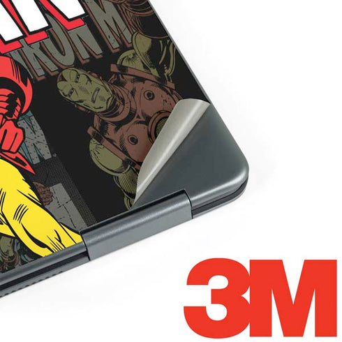 Marvel Classic Comics Iron Man Action Vintage Notebook 9 Pro 13in (2017) Skin