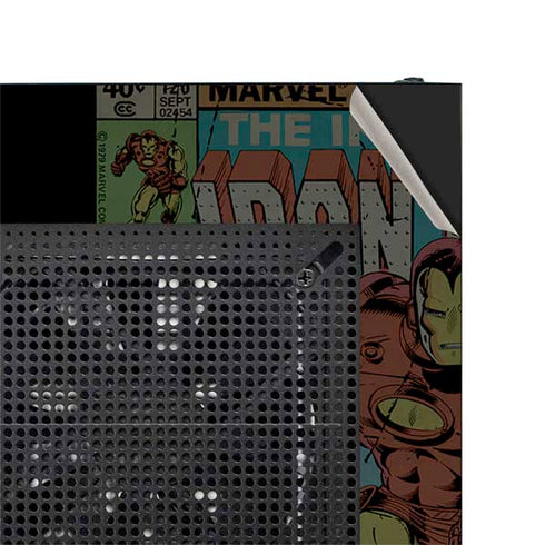 Marvel Classic Comics Iron Man Action Vintage NZXT H510 Compact ATX Mid-Tower Case Skin