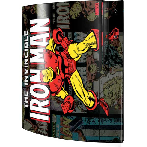 Marvel Classic Comics Iron Man Action Vintage Playstation 3 & PS3 Skin