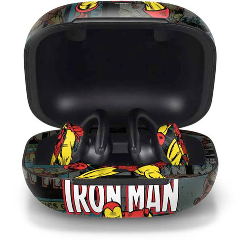 Marvel Classic Comics Iron Man Action Vintage PowerBeats Pro Skin