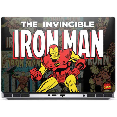 Marvel Classic Comics Iron Man Action Vintage Dell Precision Skin