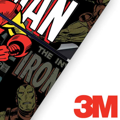 Marvel Classic Comics Iron Man Action Vintage PS4 Console and Controller Bundle Skin