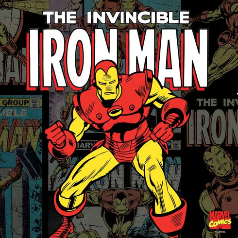 Marvel Classic Comics Iron Man Action Vintage PS4 Console Skin