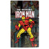 Marvel Classic Comics Iron Man Action Vintage PS5 Slim Digital Edition Console Skin