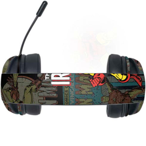 Marvel Classic Comics Iron Man Action Vintage Razer Kraken X Skin