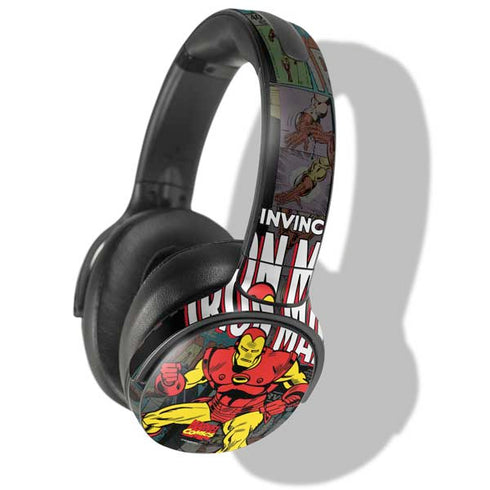 Marvel Classic Comics Iron Man Action Vintage Skullcandy Venue Skin