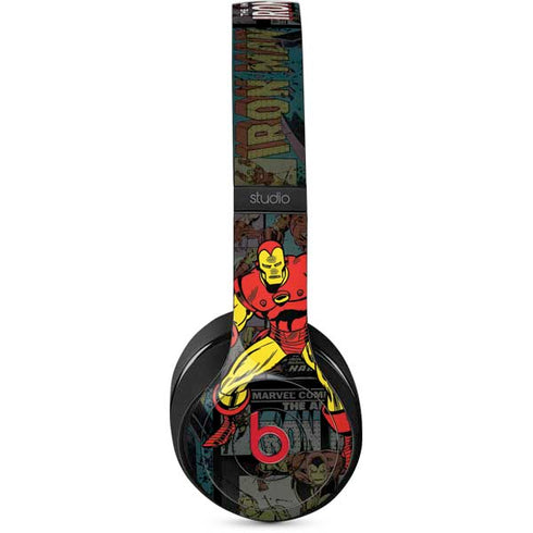 Marvel Classic Comics Iron Man Action Vintage Studio Wireless Skin