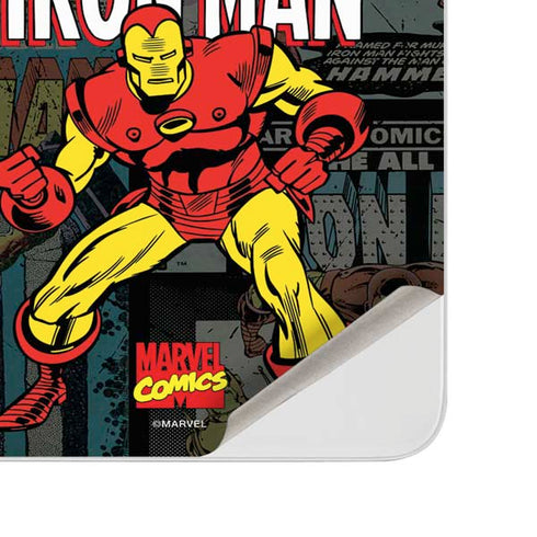 Marvel Classic Comics Iron Man Action Vintage Surface Duo Skin
