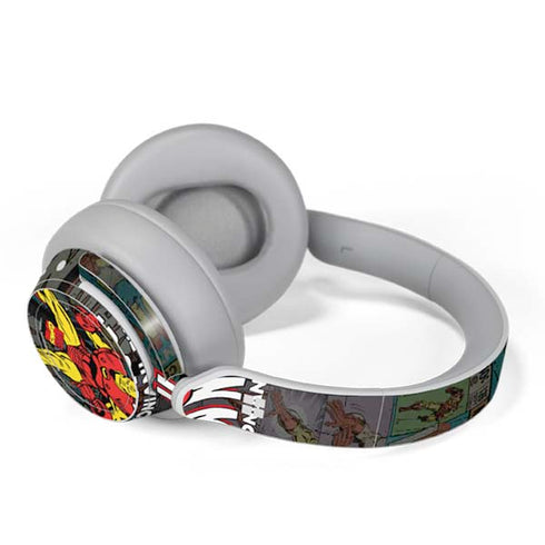 Marvel Classic Comics Iron Man Action Vintage Surface Headphones Skin