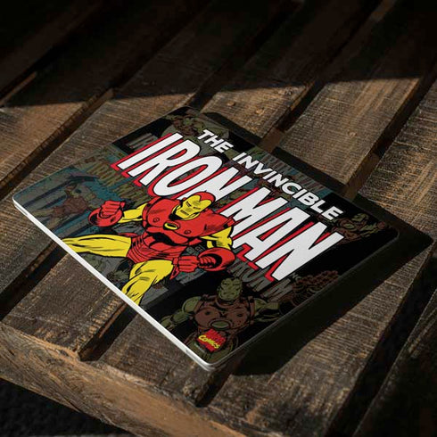Marvel Classic Comics Iron Man Action Vintage Surface Laptop 3 13.5in Skin