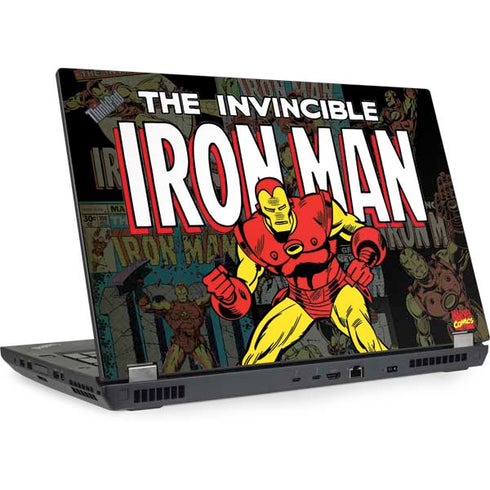 Marvel Classic Comics Iron Man Action Vintage Lenovo ThinkPad Skin