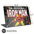 Marvel Classic Comics Iron Man Action Vintage Universal Laptop 16.6in (13.4 x 9.7in) Skin