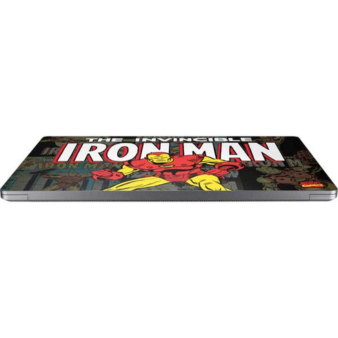 Marvel Classic Comics Iron Man Action Vintage Universal Laptop 18in (14.6 x 10.6in) Skin