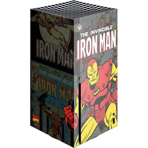 Marvel Classic Comics Iron Man Action Vintage Xbox Series X Skins