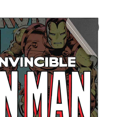 Marvel Classic Comics Iron Man Action Vintage Xbox Series X Console Skin