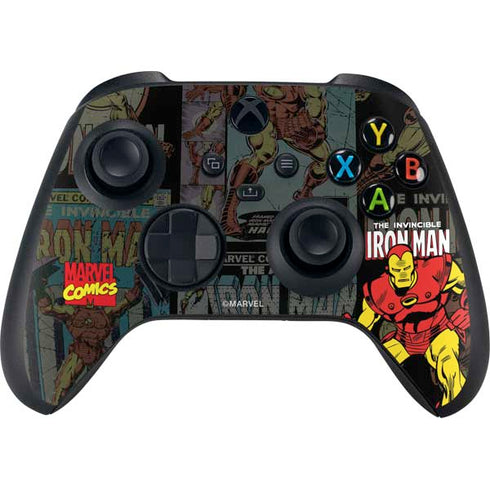 Marvel Classic Comics Iron Man Action Vintage XBox Series X Digital Edition Bundle Skin