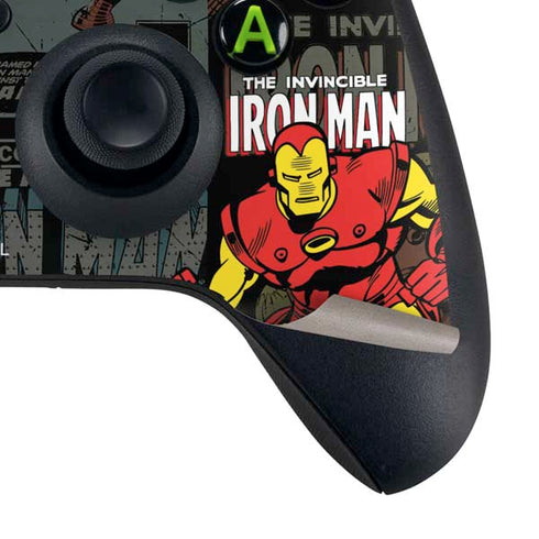 Marvel Classic Comics Iron Man Action Vintage XBox Series X Digital Edition Bundle Skin