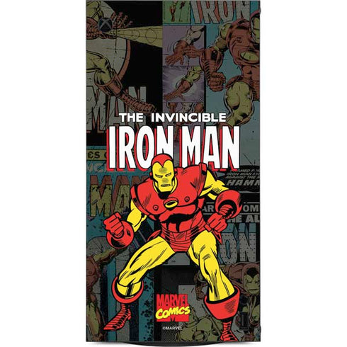 Marvel Classic Comics Iron Man Action Vintage XBox Series X Digital Edition Console Skin