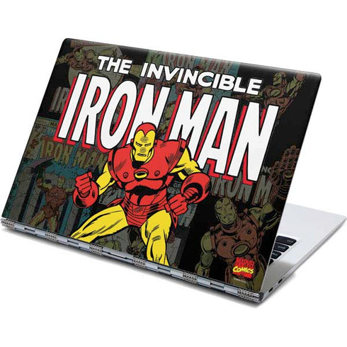 Marvel Classic Comics Iron Man Action Vintage Yoga 910 2-in-1 14in Touch-Screen Skin