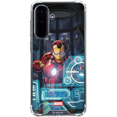 Marvel Iron Man New Armor Galaxy A36 5G Clear Case