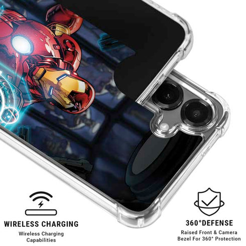 Marvel Iron Man New Armor Galaxy S26 Plus Clear Case