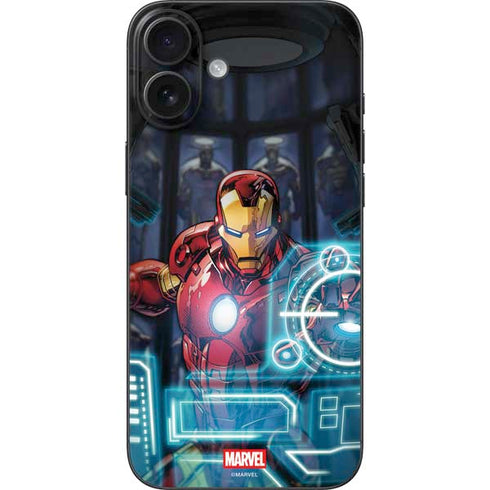 Marvel Iron Man New Armor iPhone 16 Plus Skin