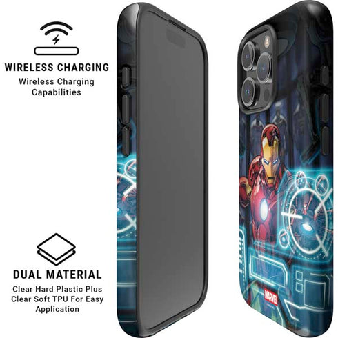Marvel Iron Man New Armor iPhone 16 Pro Magsafe Impact Case