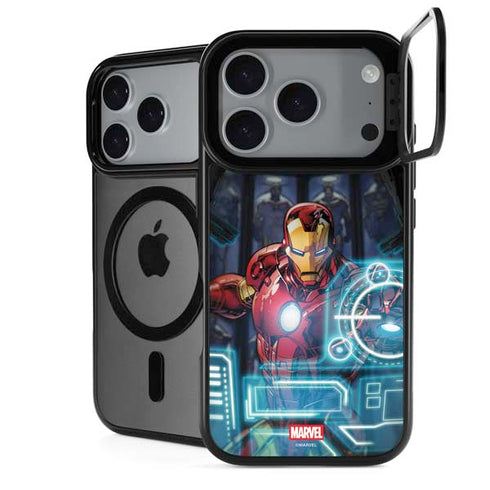 Marvel Iron Man New Armor iPhone 18 Pro Kickstand Case