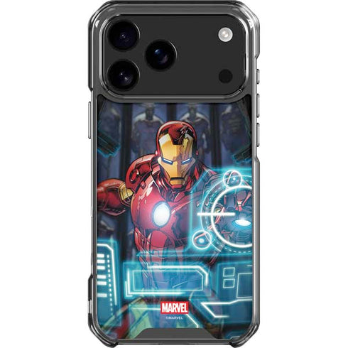 Marvel Iron Man New Armor iPhone 18 Pro Max Clear Case