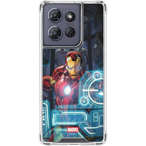 Marvel Iron Man New Armor Moto G Play 5G (2025) Clear Case