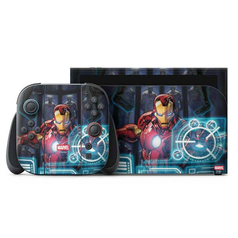Marvel Iron Man New Armor Nintendo Switch 2 (2025) with Joy-Con Skin