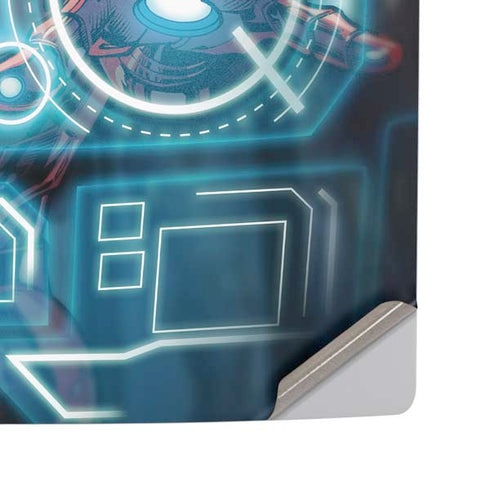 Marvel Iron Man New Armor PS5 Pro Disk Console Skin