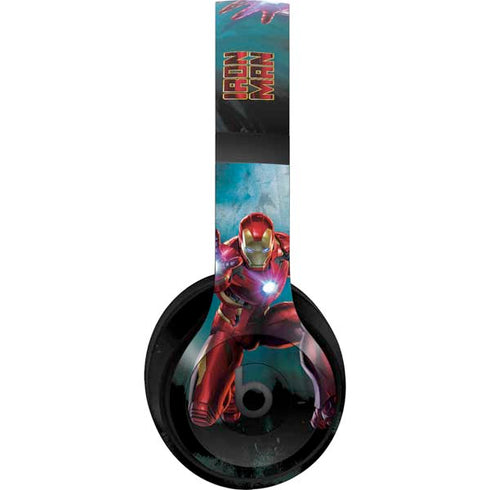 Marvel Iron Man Repulsor Blast Beats Studio Pro Wireless Headphones Skin