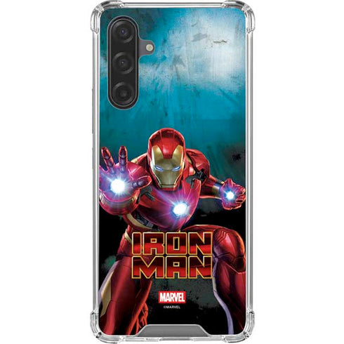 Marvel Iron Man Repulsor Blast Galaxy A17 Clear Case