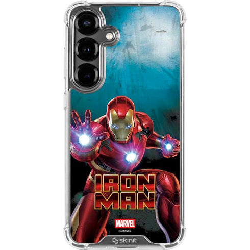 Marvel Iron Man Repulsor Blast Galaxy S26 Plus Clear Case