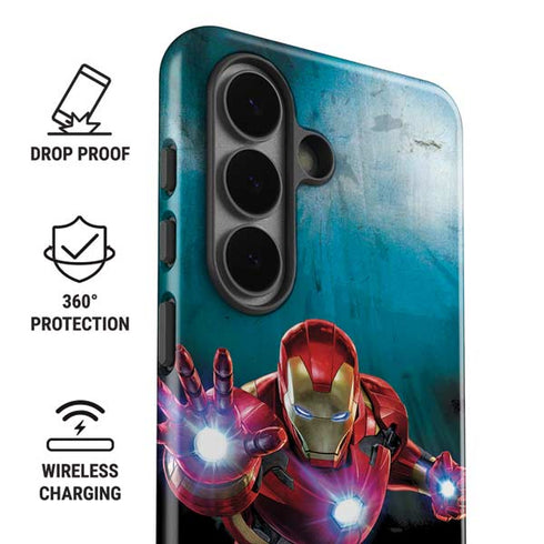 Marvel Iron Man Repulsor Blast Galaxy S26 Plus Impact Case