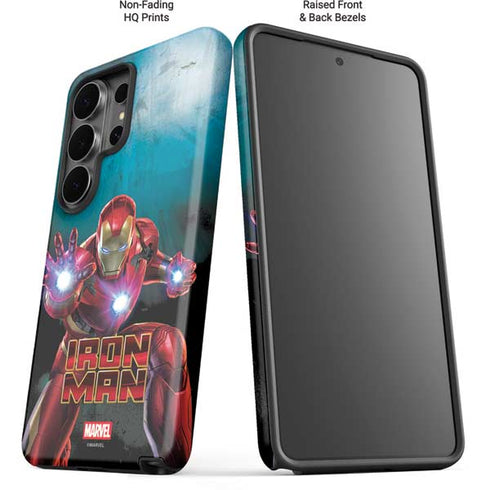 Marvel Iron Man Repulsor Blast Galaxy S26 Ultra Impact Case