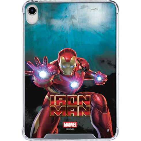 Marvel Iron Man Repulsor Blast iPad 11th Gen (2025) Clear Case