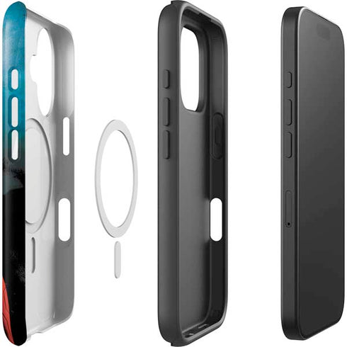 Marvel Iron Man Repulsor Blast iPhone 16 Plus Magsafe Impact Case