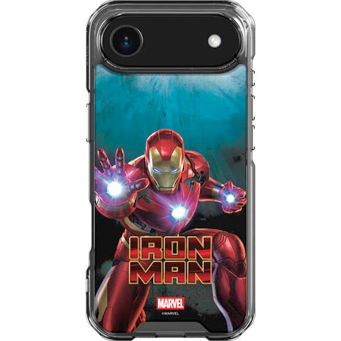 Marvel Iron Man Repulsor Blast iPhone 17 Air Clear Case
