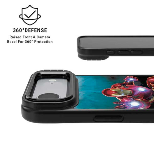 Marvel Iron Man Repulsor Blast iPhone 17 Air Kickstand Case