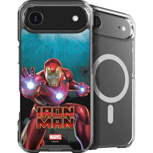 Marvel Iron Man Repulsor Blast iPhone 17 Air MagSafe Case