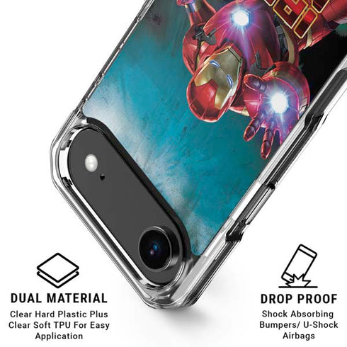 Marvel Iron Man Repulsor Blast iPhone 17 Air MagSafe Case