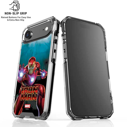 Marvel Iron Man Repulsor Blast iPhone 17 Air MagSafe Case